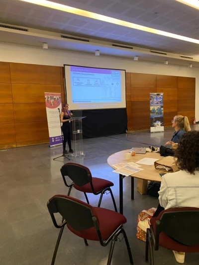 Database presentation event