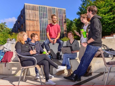 Students sitting together