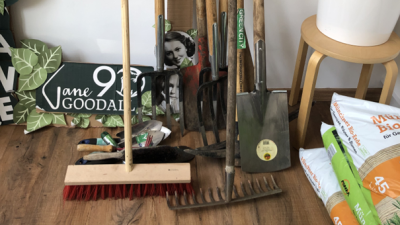 Garden tools are ready