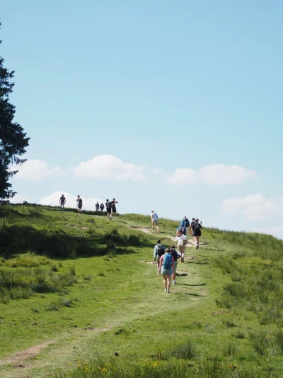 Menschen beim Wandern