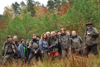 Group picture in the Kesselmoor