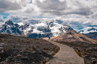 High mountains